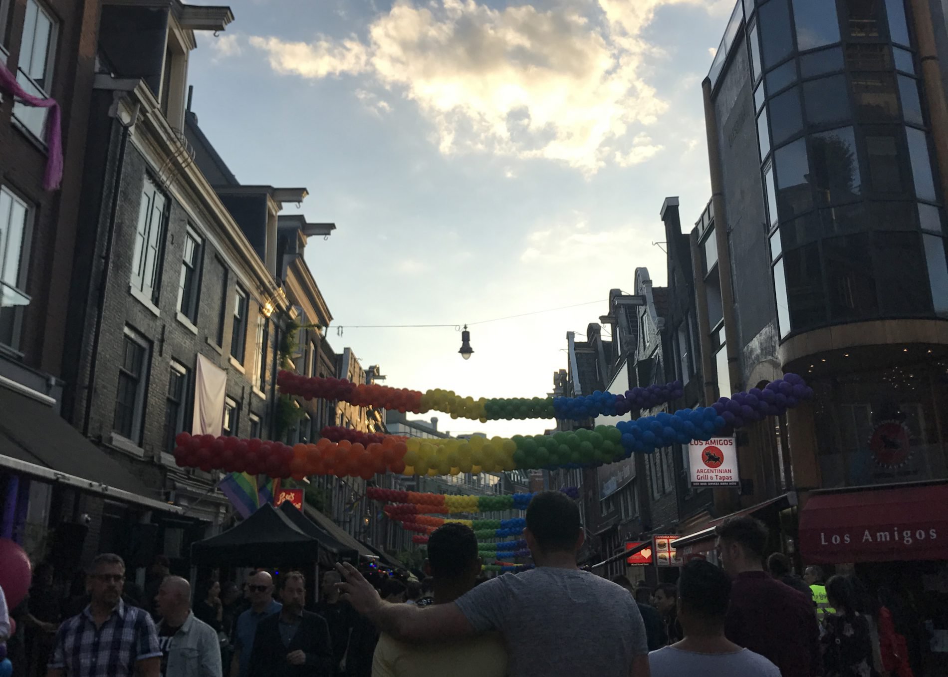 A last minute decision to go to Amsterdam because my friend made the World Cup semi-finals for England